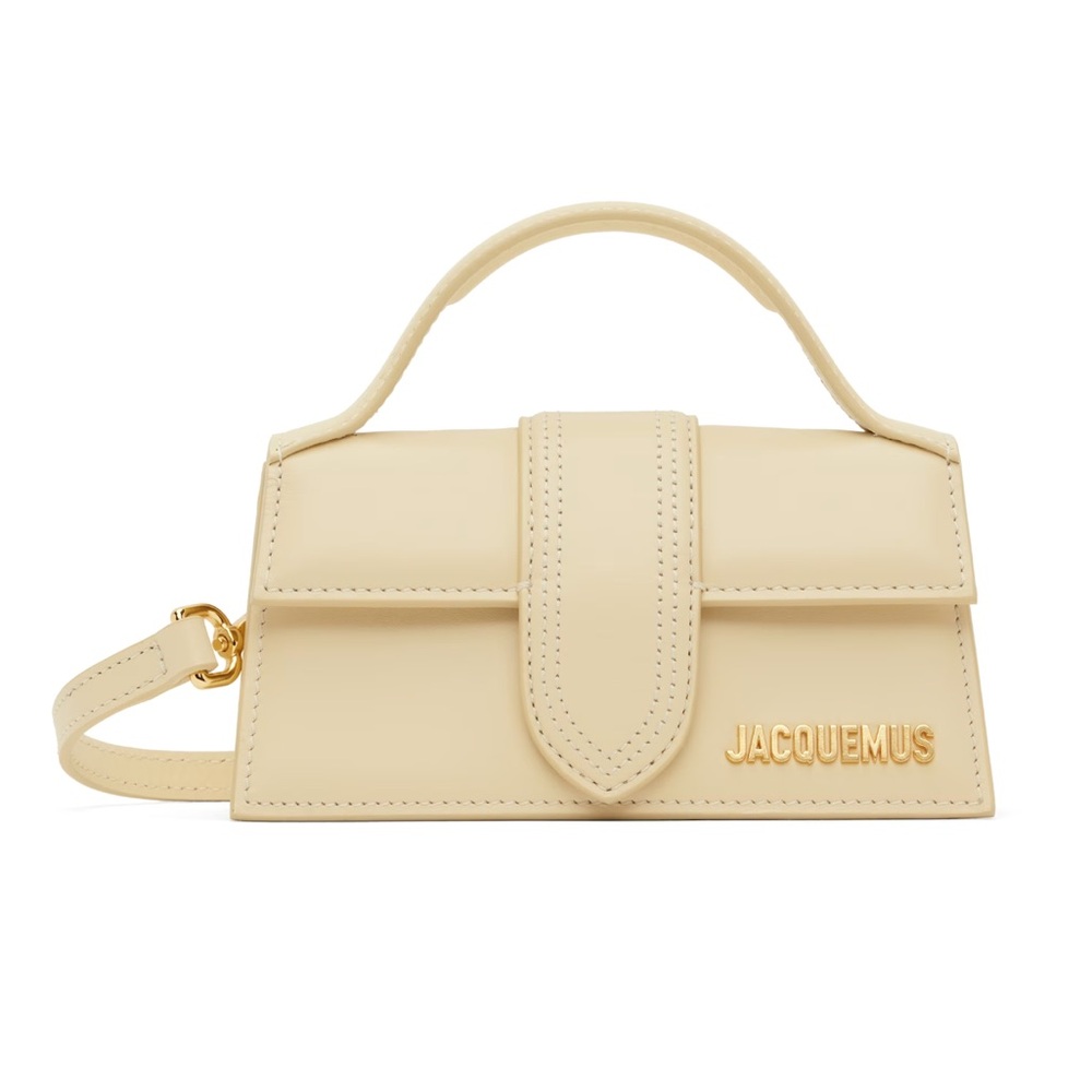 NEW Jacquemus Beige Cream Le Bambino Bag